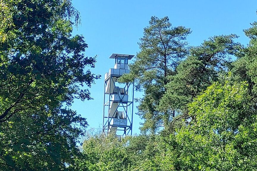 Feuerwachturm in der Hohen Mark Feuerwachturm in der Hohen Mark
